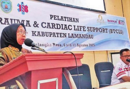 Dinkes Gelar Pelatihan Basic Trauma Cardiac Life Support