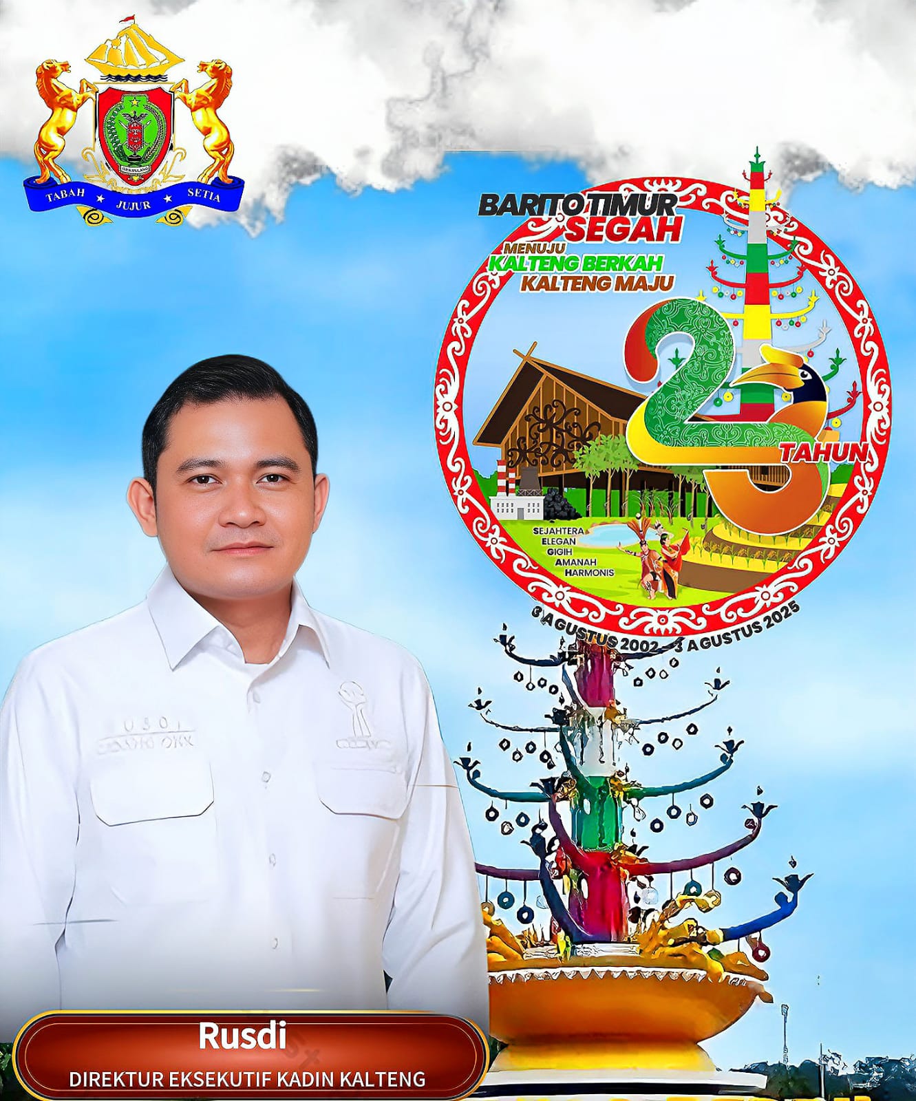 Direktur Eksekutif Kadin Kalteng, Rusdi