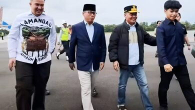 Gubernur Kalteng Sambut Mendes PDTT Yandri Susanto di Pangkalan Bun