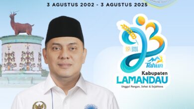 Ucapan selamat dari Anggota DPR RI, Fraksi PAN, Muhammad Syauqie, S.Hut