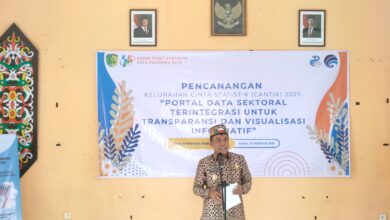 Kelurahan Langkai Resmi Dicanangkan Sebagai Kelurahan Cinta Statistik