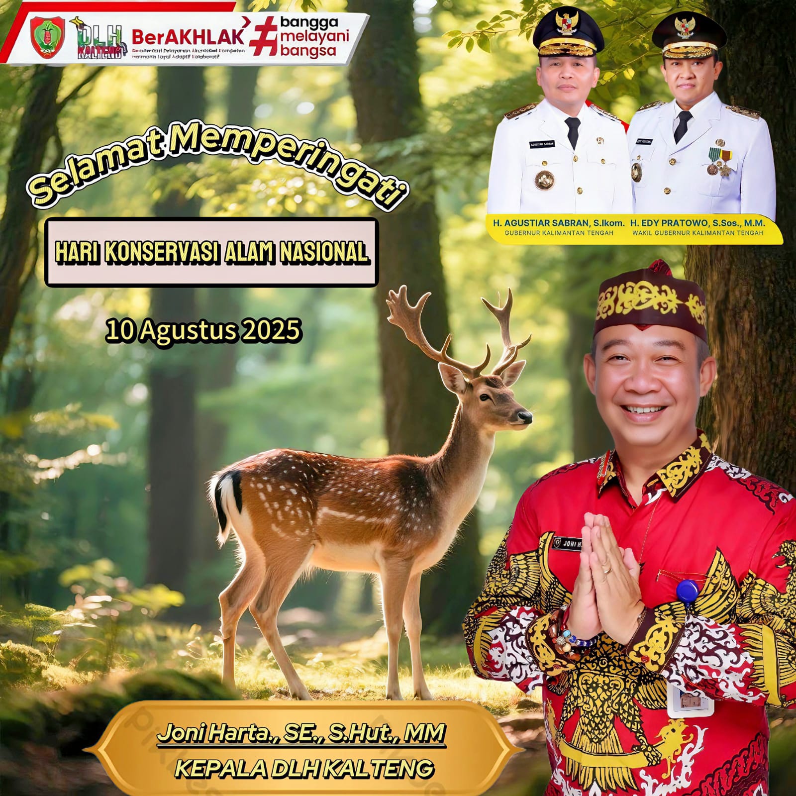 Hari Konservasi Alam Nasional Momentum Jaga Bumi untuk Generasi Mendatang