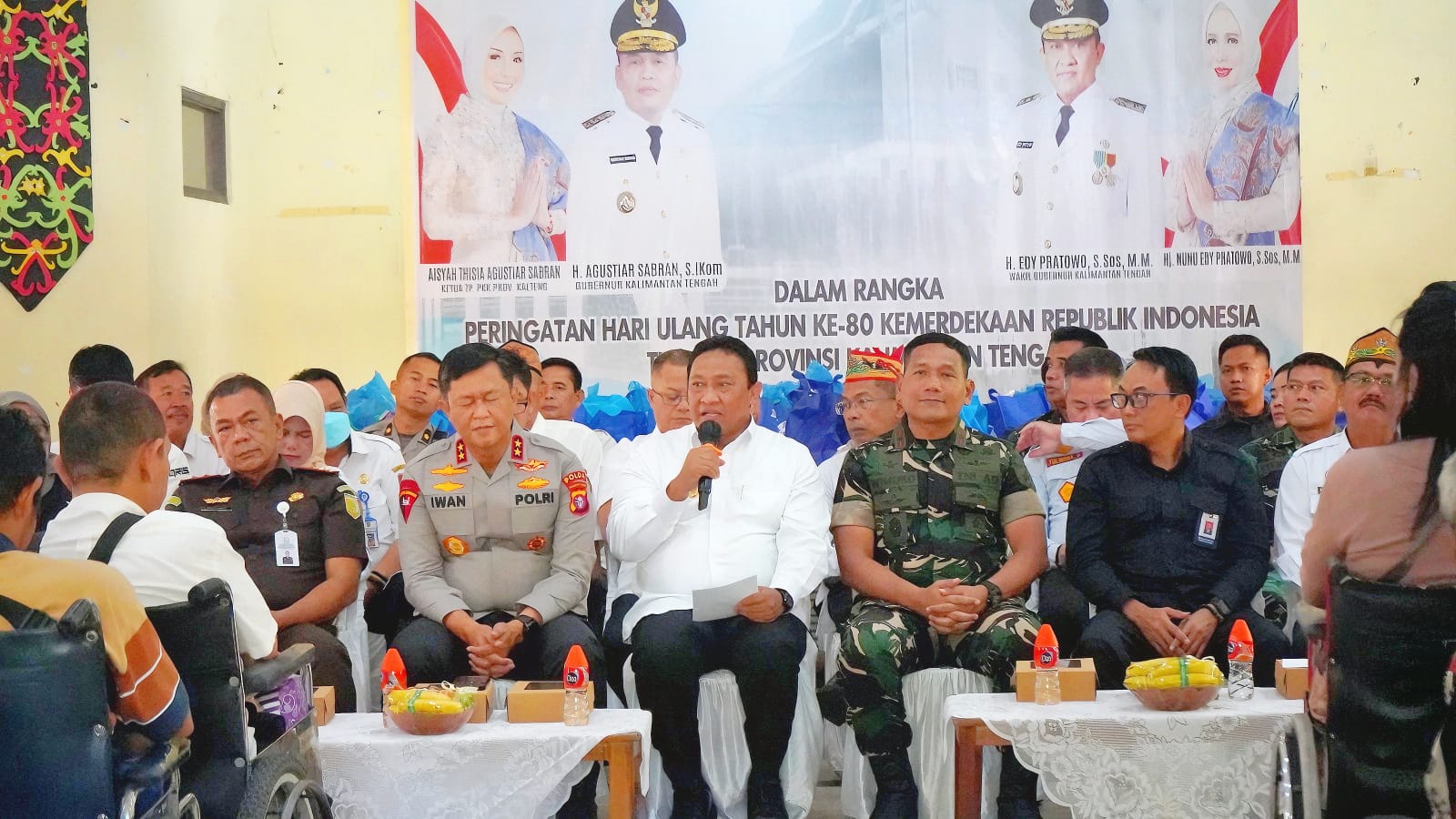 Anjangsana Pemprov Kalteng, Pererat Silaturahmi di Momen HUT RI ke-80