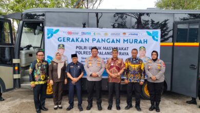 Ketua DPRD Kota Palangka Raya, Subandi saat menghadiri kegiatan GPM di Kelurahan Bukit Tunggal