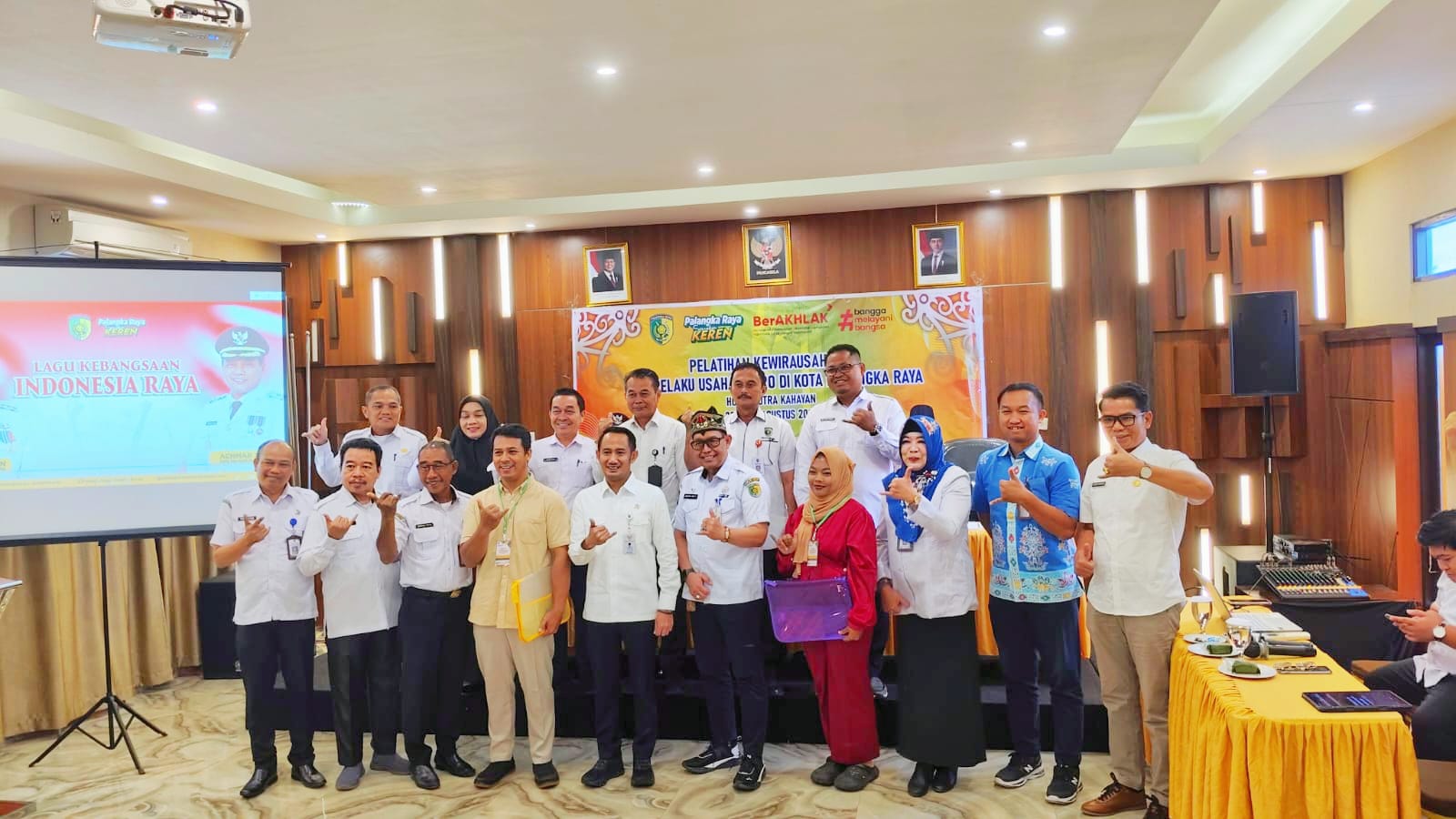 Pemko Palangka Raya Gelar Pelatihan Kewirausahaan, Fairid Naparin Dorong UMKM Lebih Mandiri