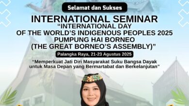 Seminar Internasional Pumpung Hai Borneo Perkuat Kearifan Lokal dan Keberlanjutan Lingkungan