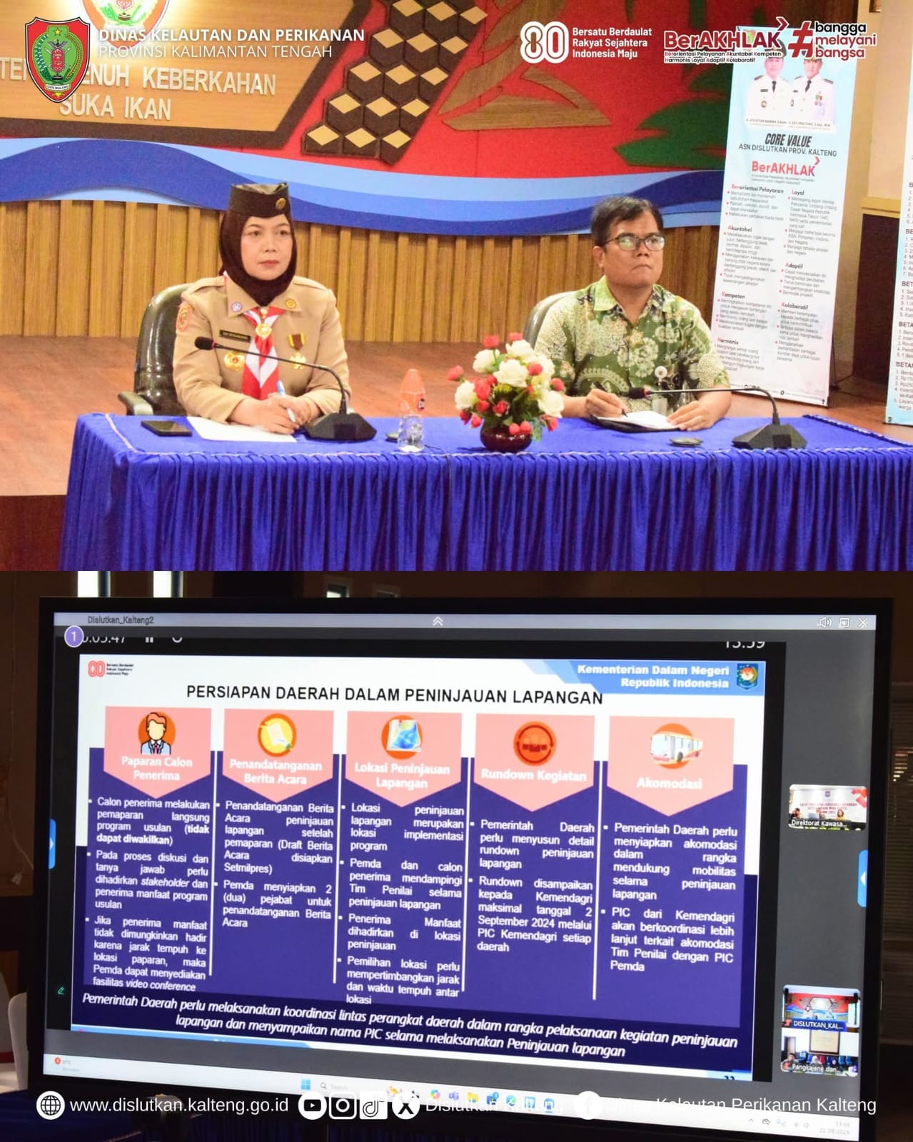 Sri Widanarni Pimpin Rapat Persiapan Survei Lapangan Calon Penerima Satyalancana Wira Karya