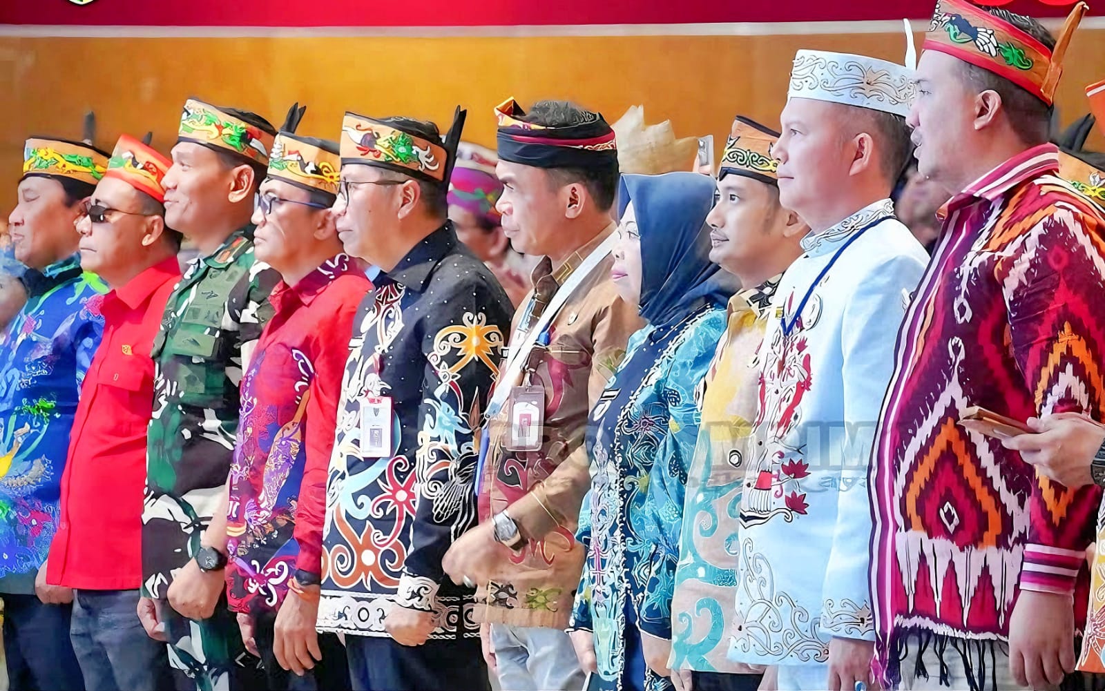 Bupati Lamandau, Rizky Aditya Putra, SE., MM., saat menghadiri pembukaan seminar Pumpung Hai Borneo