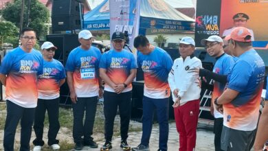 Plt. Sekda Kalteng Leonard S Ampung Dukung BNN Fun Run 6K, Dorong Masyarakat Tingkatkan Pola Hidup Sehat