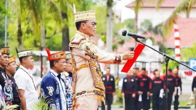 Gubernur Agustiar Sabran Kukuhkan BATAMAD dan Damang Kepala Adat se-Kalteng