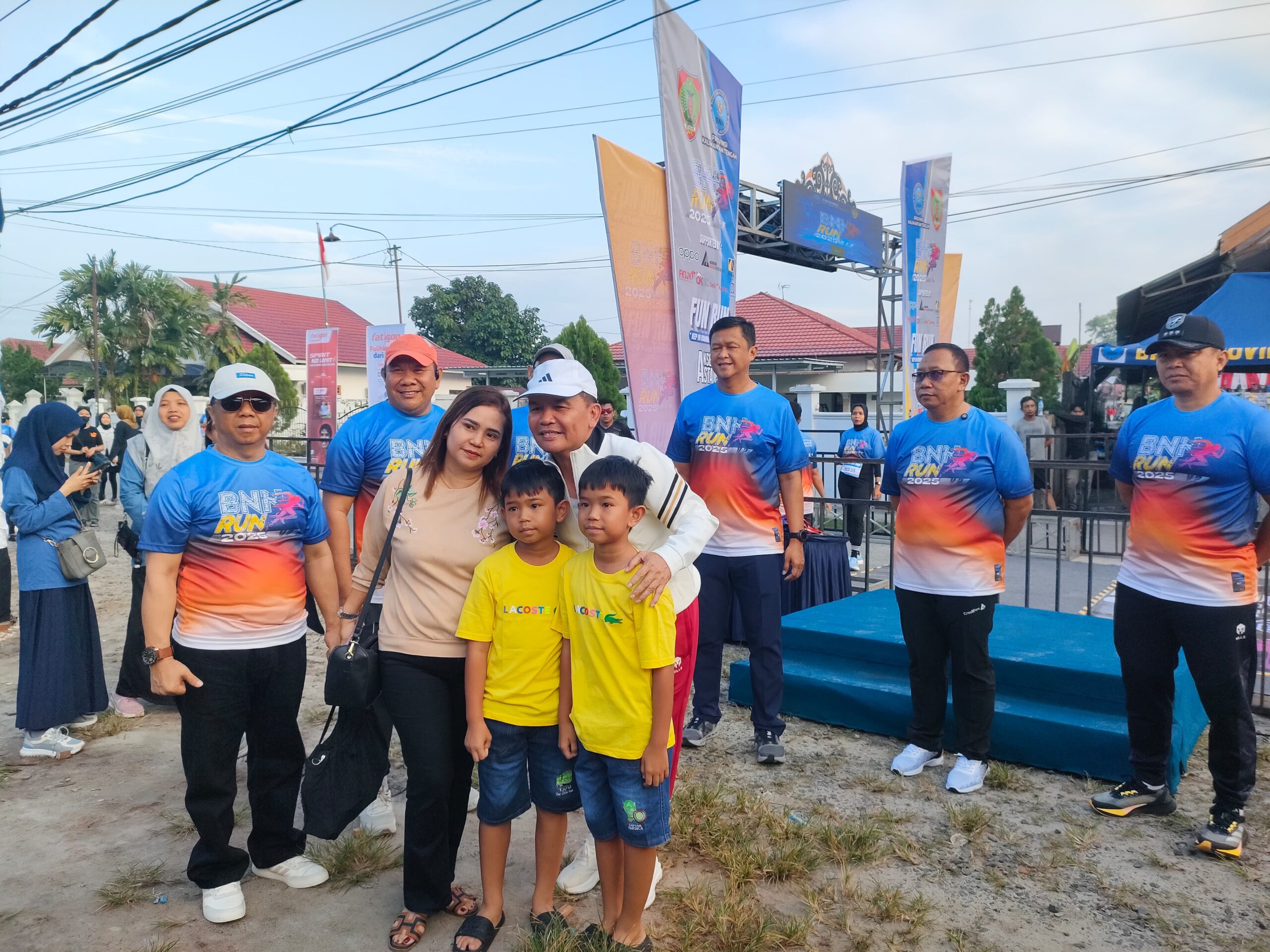 Gubernur Agustiar Sabran Apresiasi BNN Fun Run 6K