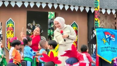 Ketua TP PKK sekaligus Ketua Bunda PAUD Kalteng, Aisyah Thisia Agustiar Sabran