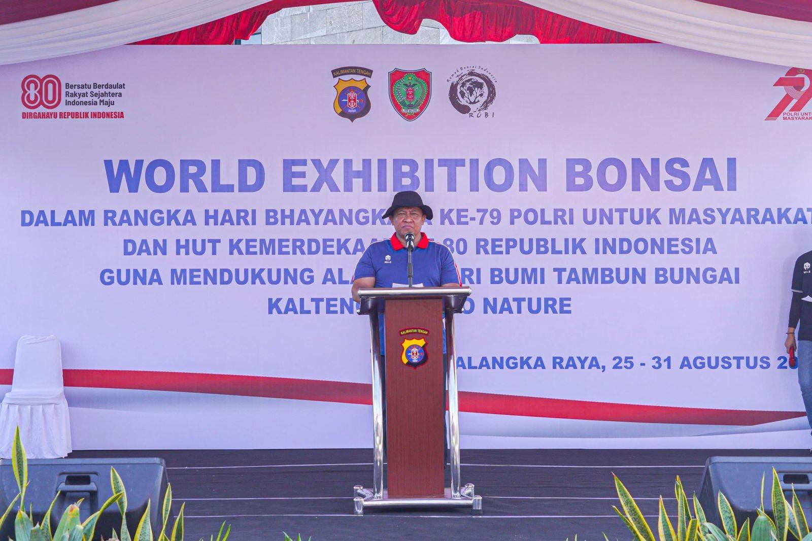 Festival Bonsai Meriahkan HUT Bhayangkara ke-79