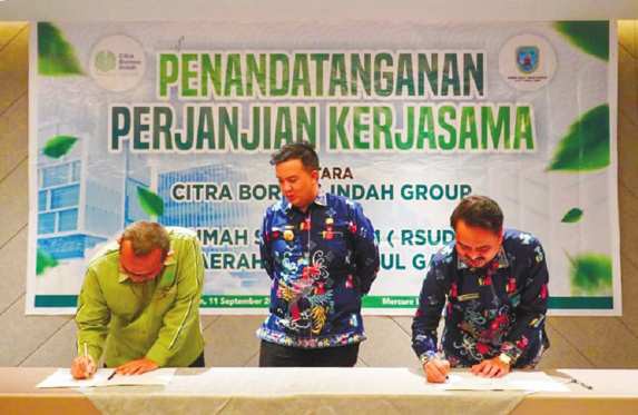 RSUD Gusti Abdul Gani Jadi Rujukan PT CBI Grup