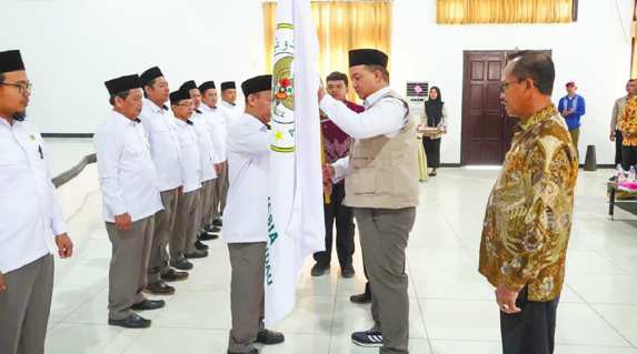 Pengurus BWI Lamandau Resmi Dikukuhkan