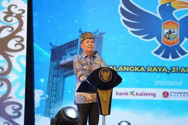 Gubernur Agustiar Sabran Hadiri Pelantikan Pengurus KNPI Kalteng, Dorong Pemuda Jadi Motor Kemajuan Daerah