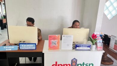 Pelayanan DPMPTSP Kalteng Tetap Berjalan Pasca Kebakaran Kantor