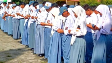 97 Ribu Pelajar se-Kalteng Gelar Doa Bersama Lintas Agama