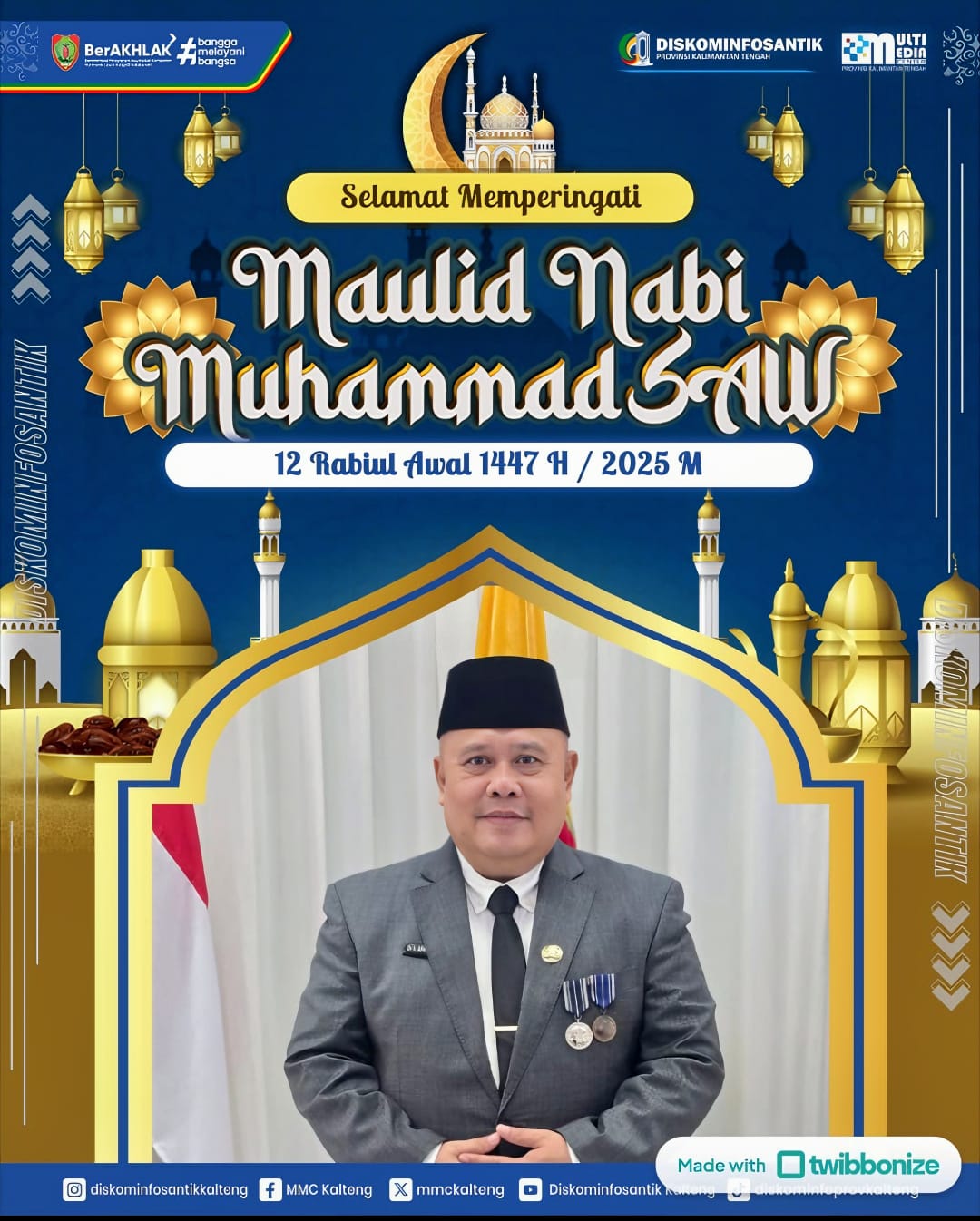 Jadikan Maulid Nabi sebagai Inspirasi Membangun Daerah dengan Kejujuran dan Amanah
