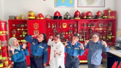 Kepala Disdamkarmat Kota Palangka Raya, Dra. Gloriana Aden, MM.