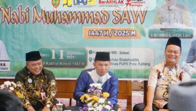 Suasana Peringatan Maulid Nabi Muhammad SAW 1447 H Dinas PUPR Kalteng