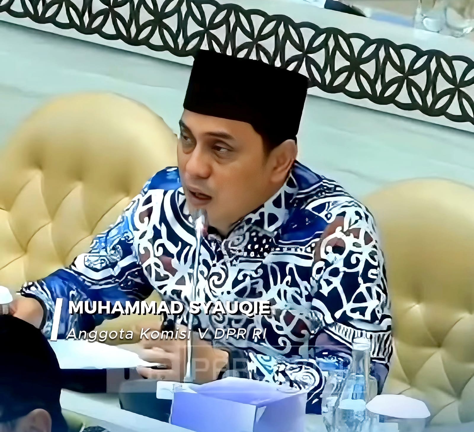 Anggota Komisi V DPR RI, Fraksi PAN, Muhammad Syauqie