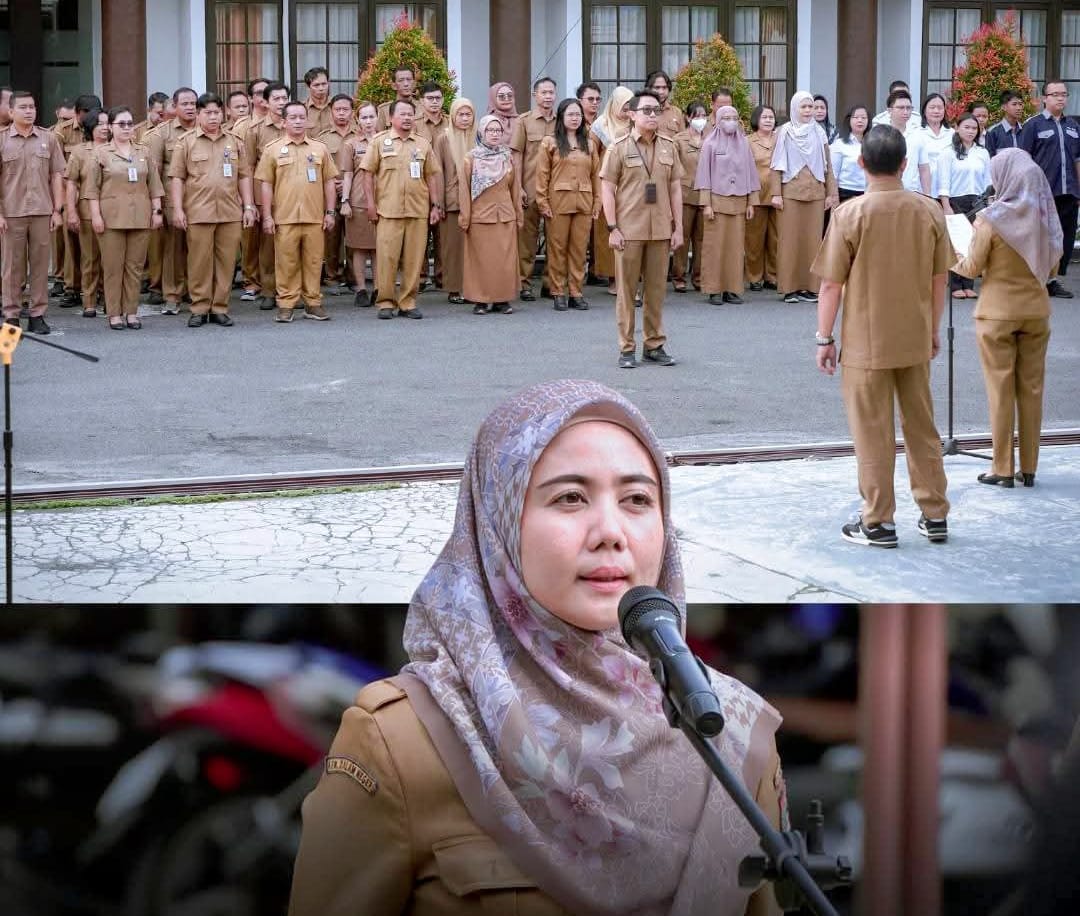 Apel Pagi Dinas ESDM Kalteng Tekankan Pentingnya Disiplin Waktu dan Profesionalisme