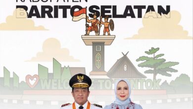 Ucapan Selamat dari Wagub Kalteng, H. Edy Pratowo beserta istri
