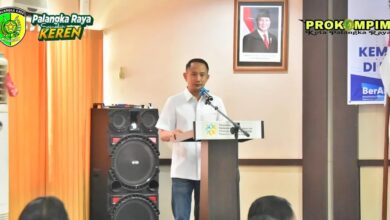 Wali Kota Fairid Naparin Buka Konfercab XXV PMII Palangka Raya