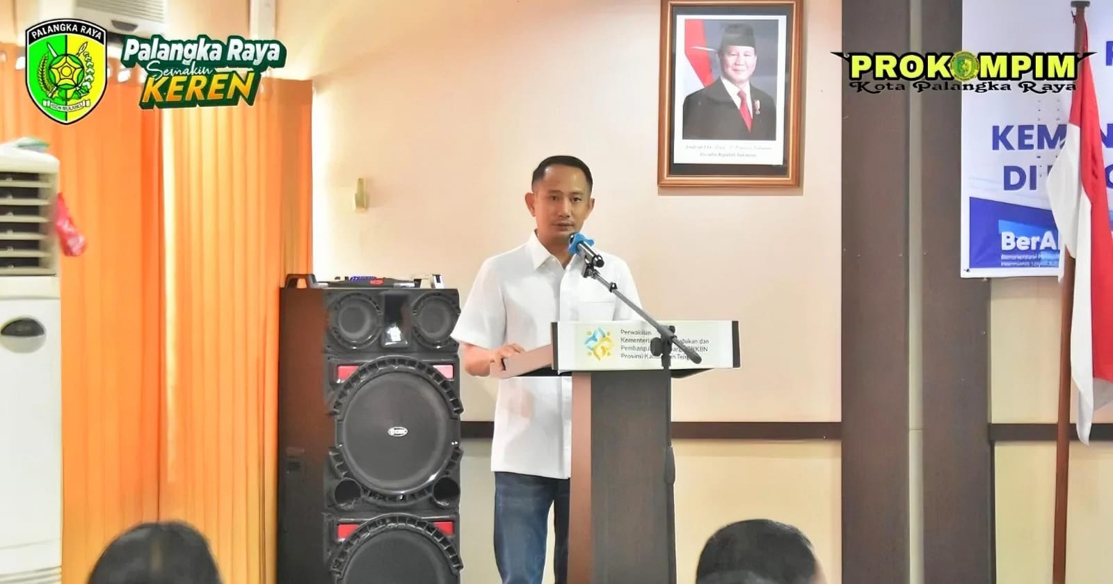 Wali Kota Fairid Naparin Buka Konfercab XXV PMII Palangka Raya