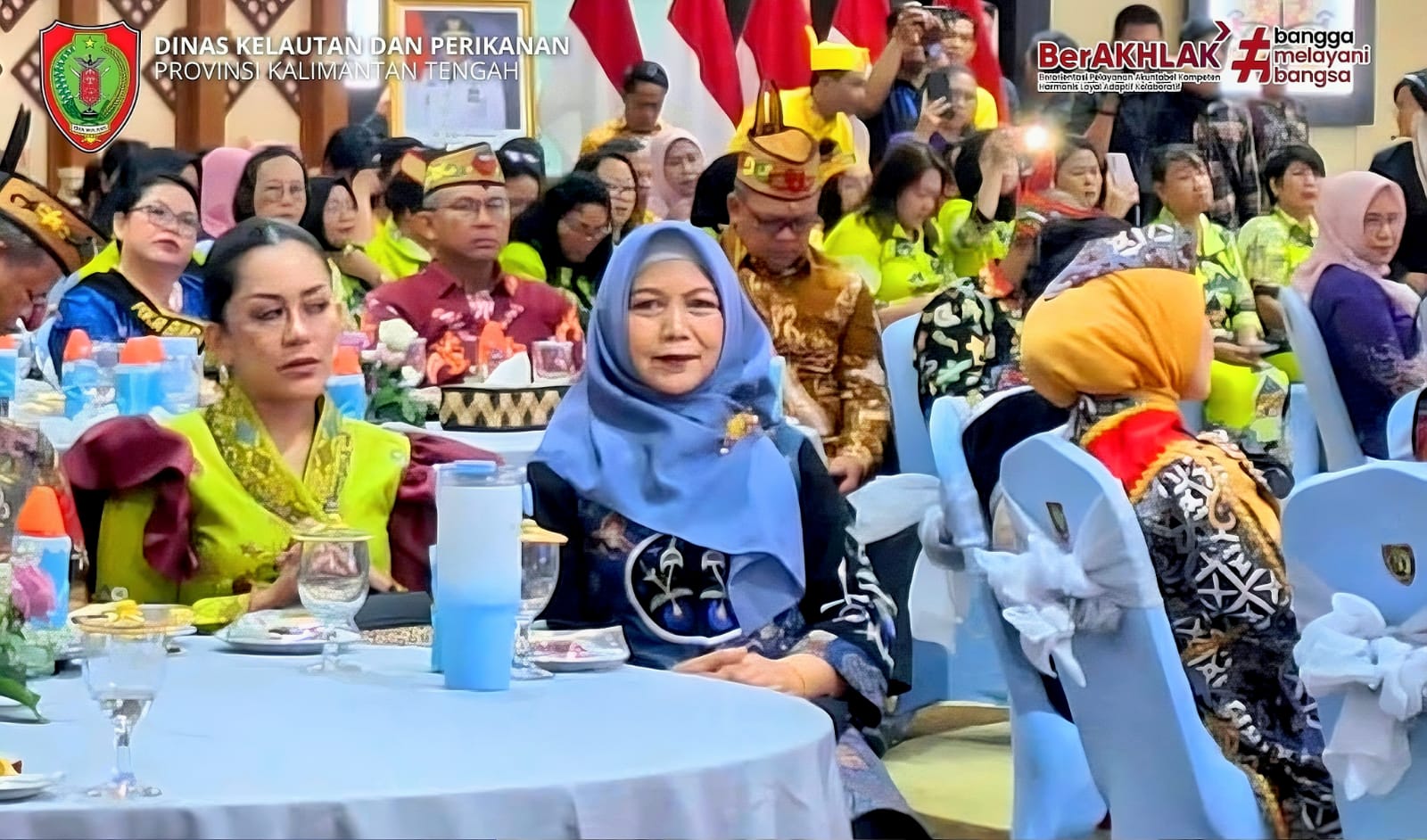 Kepala Dislutkan Kalteng, Sri Widanarni, S.I.P., M.Si, saat menghadiri penutupan Apresiasi Bunda PAUD Tingkat Provinsi Kalimantan Tengah Tahun 2025