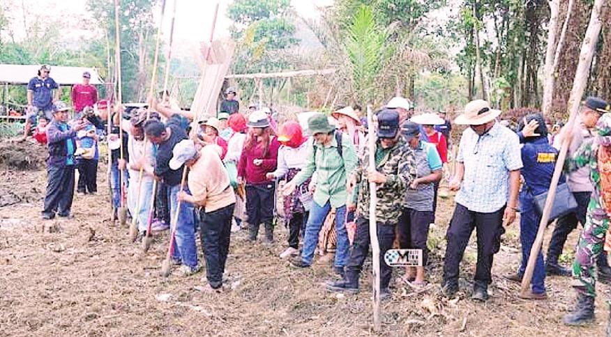 Ajak Warga Optimalkan Lahan untuk Kemandirian Pangan