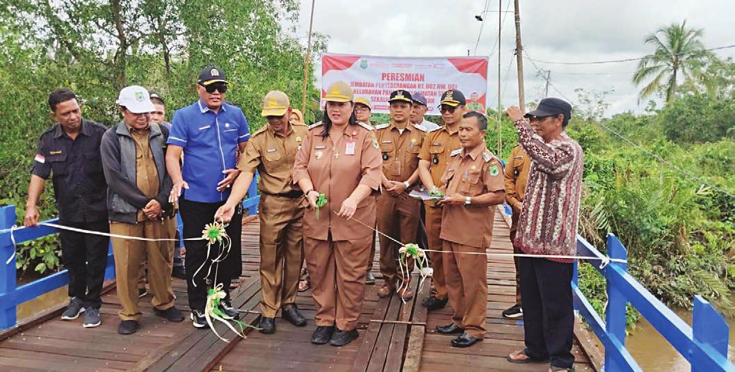 Pembangunan Jembatan di Panamas Bentuk Kehadiran Pemda
