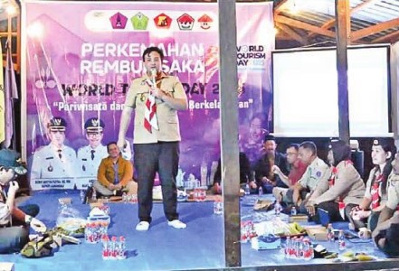 Dorong Peran Pramuka Kembangan Pariwisata