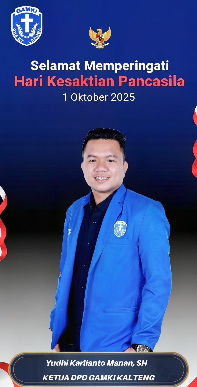 Ketua Dewan Pimpinan Daerah (DPD) Gerakan Angkatan Muda Kristen Indonesia