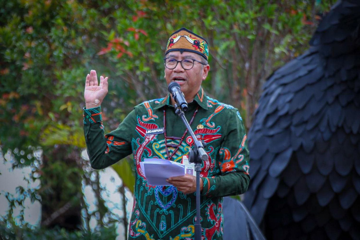 Plt. Sekretaris Daerah (Sekda) Kalteng, Leonard S. Ampung