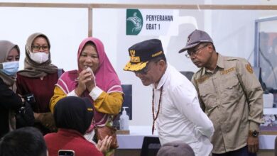 Gubernur Kalteng, H. Agustiar Sabran saat meninjau RSUD Hanau, Kab. Seruyan, Sabtu (4/10/2025).