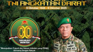 Dirgahayu ke-80 Korps Infanteri TNI Angkatan Darat: Wujudkan Prajurit PRIMA Bersama Rakyat