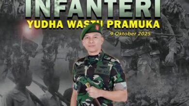 Ucapan HUT Infanteri ke-80, Dandim 1016/Plk, Kolonel Arh Jimmy Hutapea, S.E., M.I.Pol