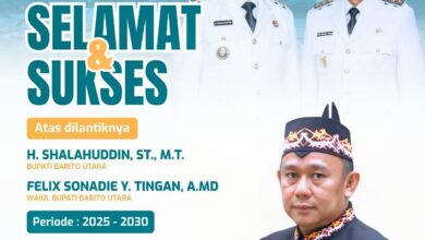 Ucapan selamat dari Kepala Dinas ESDM Kalteng, Vent Christway, ST., M.Si