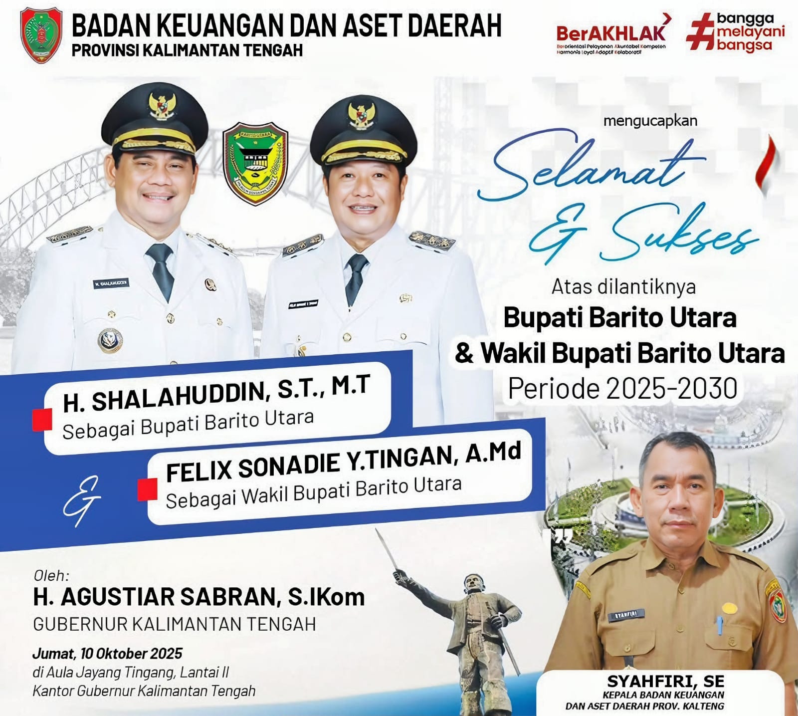 Sinergi dan Tata Kelola Keuangan yang Baik Kunci Kemajuan Barito Utara