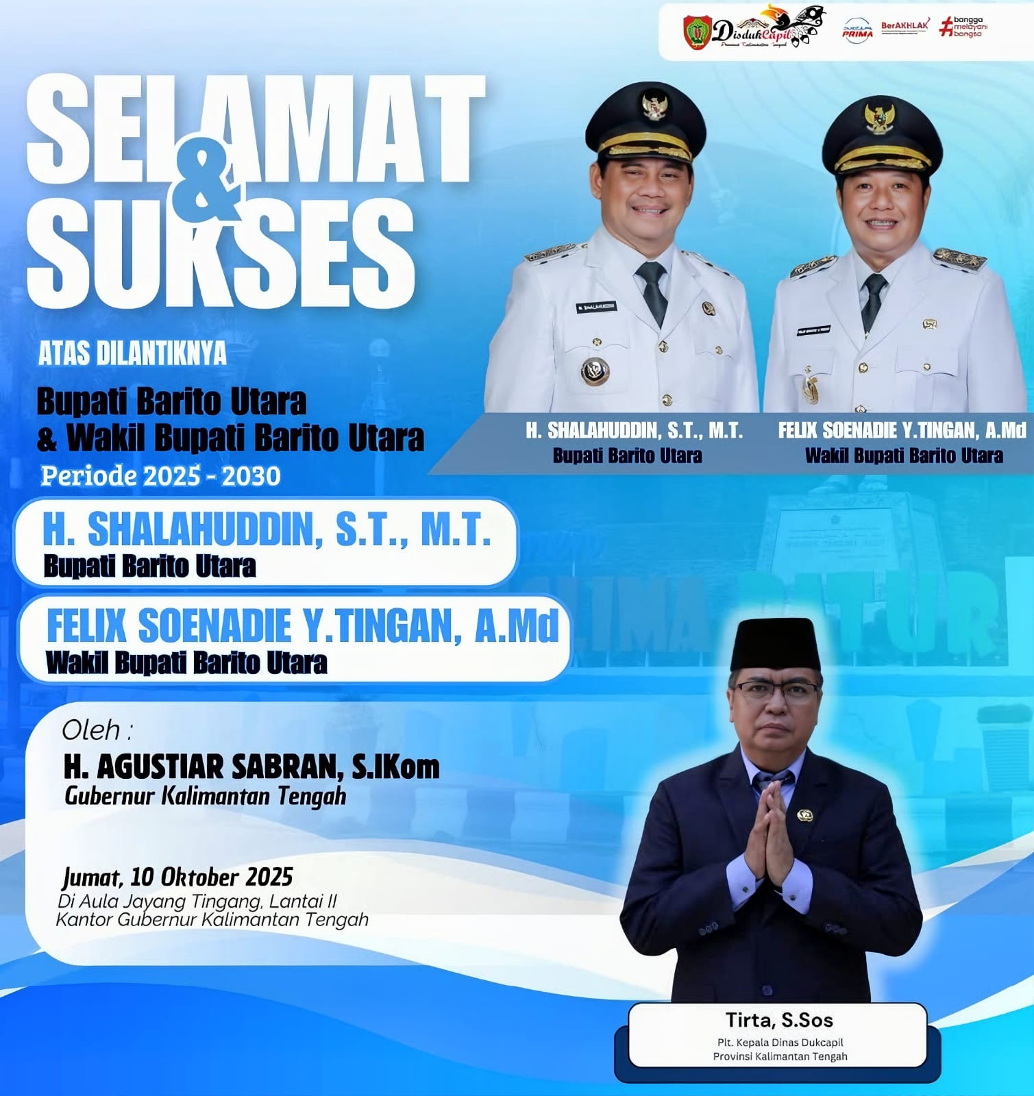 Dukcapil Siap Bertransformasi Digital Dukung Pemerintahan Baru di Barito Utara