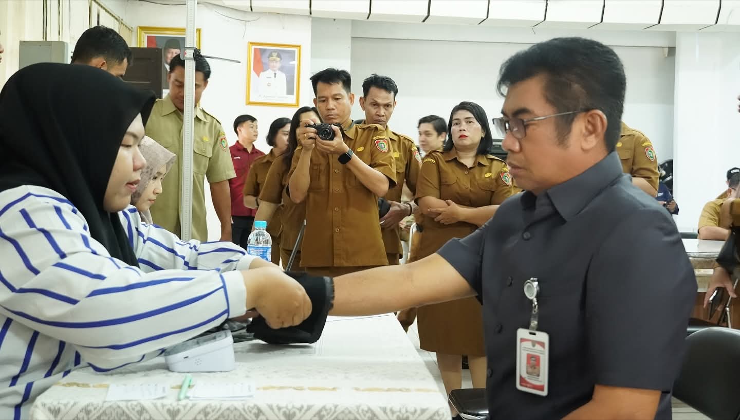 ispora Kalteng Dukung ASN Sehat Lewat Pemeriksaan Kesehatan Gratis