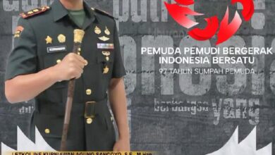 Dandim 1016/Palangka Raya, Letkol Inf Kurniawan Agung Sancoyo, S.E., M.Han