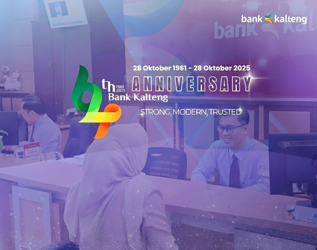 Bank Kalteng Rayakan 64 Tahun Perjalanan