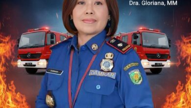 epala Disdamkarmat Kota Palangka Raya, Dra. Gloriana Aden, MM