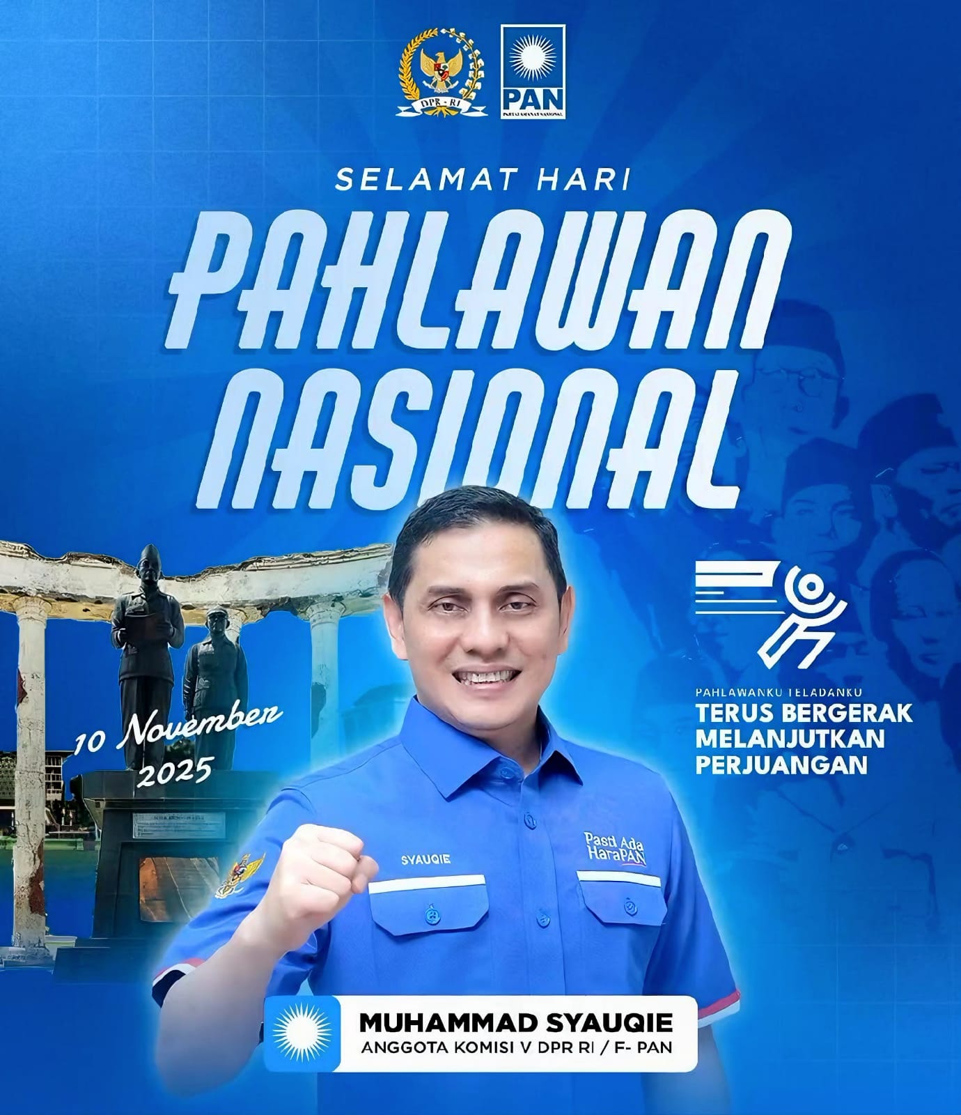 Anggota Komisi V DPR RI, Fraksi PAN Muhammad Syauqie