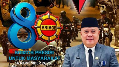 Kepala Dinas PUPR Kalteng Ucapkan Selamat HUT ke-80 Brimob