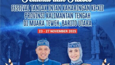 Disbun Kalteng Ucapkan Selamat dan Sukses atas Pelaksanaan Festival Tandak Intan Kaharingan ke-XII di Muara Teweh