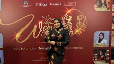 Anggota DPD/MPR RI asal Daerah Pemilihan Kalimantan Tengah, H. Siti Aseanti, S.ST., M.Keb sukses menerima penghargaan Women Power Women Award 2025